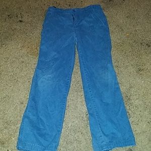 Blue khakis pants